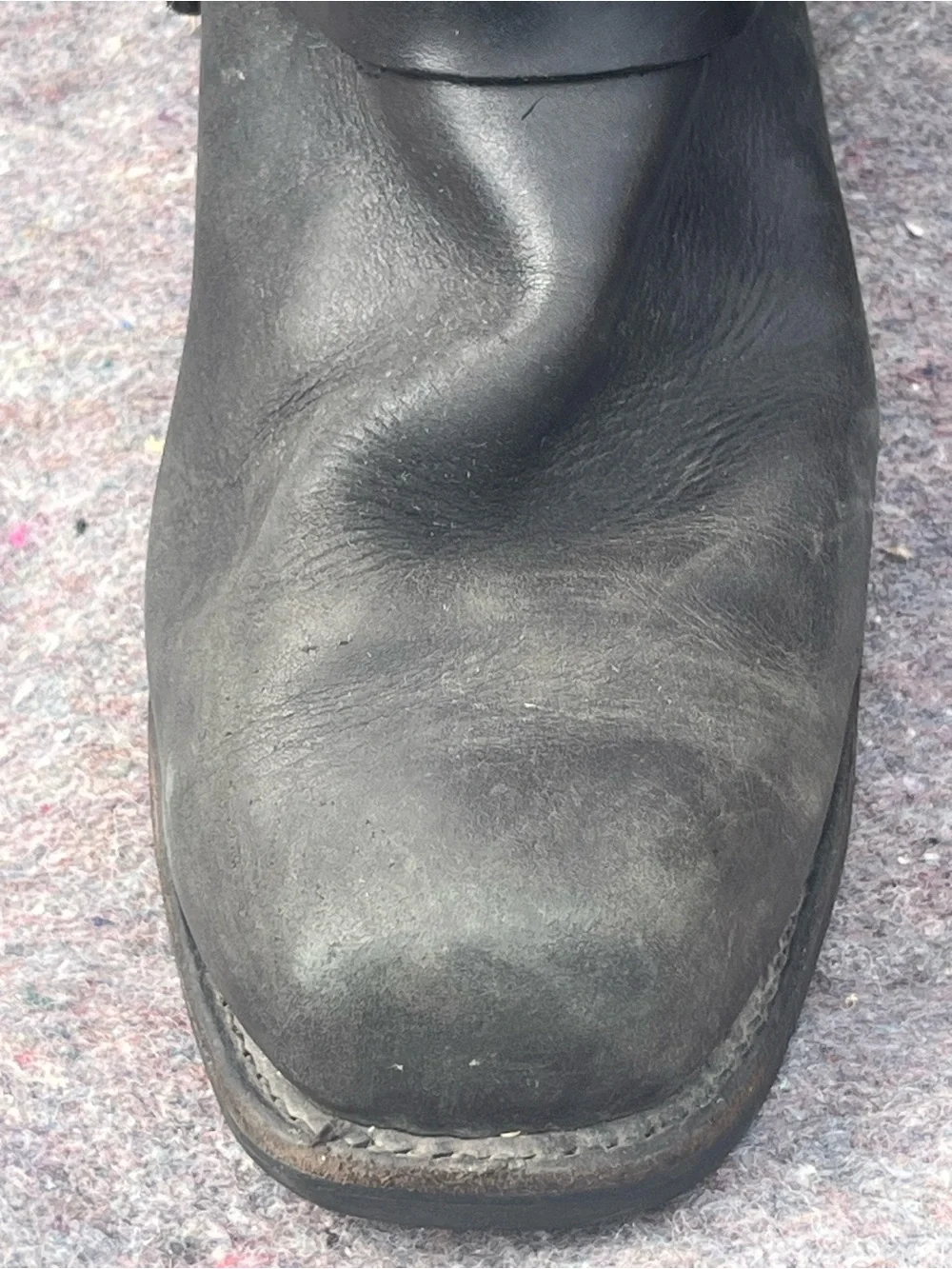 Red Wing Shoes Black Leather Harness Boot